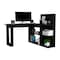 Tuhome 51.7 in. D X 43.3 in. H, 47.2 in. W X Laminate, Black ELW5710 - alternate 2